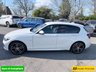 USED 2018 67 BMW 1 SERIES White 1.5 116d M Sport Shadow Edition, 40,000 miles, ULEZ compliant, 6-speed manual, 18in alloys, Sat Nav, A/C, Cruise, DAB, HK audio, rear sensors. This 2018 BMW 1 Series 116d M Sport Shadow Edition boasts exceptionally low mileage for its age, having covered just 40,000 miles, and has been cared for by only two owners.  This Euro 6 compliant 1.5L diesel model comes with a 12 month MOT provided on purchase, ensuring peace of mind.  It features automatic single zone climate control, a rain sensor that activates headlights automatically, and rear parking distance control for added convenience.  Enjoy seamless connectivity with Bluetooth hands