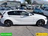 USED 2018 67 BMW 1 SERIES White 1.5 116d M Sport Shadow Edition, 40,000 miles, ULEZ compliant, 6-speed manual, 18in alloys, Sat Nav, A/C, Cruise, DAB, HK audio, rear sensors. This 2018 BMW 1 Series 116d M Sport Shadow Edition boasts exceptionally low mileage for its age, having covered just 40,000 miles, and has been cared for by only two owners.  This Euro 6 compliant 1.5L diesel model comes with a 12 month MOT provided on purchase, ensuring peace of mind.  It features automatic single zone climate control, a rain sensor that activates headlights automatically, and rear parking distance control for added convenience.  Enjoy seamless connectivity with Bluetooth hands