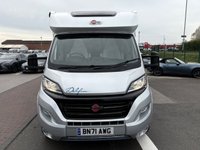 USED 2021 71 BURSTNER DELFIN T727 Harmony Line - 4 Belts - 4 Berth - Elec Drop Down Bed - 3,500KG - Part Ex Welcome 1 OWNER FROM NEW/LARGE GARAGE