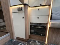 USED 2021 71 BURSTNER DELFIN T727 Harmony Line - 4 Belts - 4 Berth - Elec Drop Down Bed - 3,500KG - Part Ex Welcome 1 OWNER FROM NEW/LARGE GARAGE