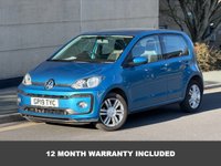 USED 2019 19 VOLKSWAGEN UP! 1.0 High up! Hatchback 5dr Petrol Manual Euro 6 (s/s) (90 ps) 8 MAIN DEALER SERVICES!