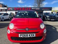 USED 2018 68 FIAT 500 1.2 Pop Hatchback 3dr Petrol Manual Euro 6 (s/s) (69 bhp) Buy with Complete Confidence from Sheriff Motors, All our vehicles are extensively road tested and thoroughly inspected prior to sale. Each vehicle comes with a new 1 year and we rectify all advisories and failures at no additional cost to our customers, plus a full oil and filter service. For added peace of mind, every car includes a 6 month complimentary RAC Warranty & 12 months Rac Breakdown Cover giving you complete confidence when you buy from Sheriff Motors.