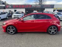 USED 2014 14 MERCEDES-BENZ A-CLASS 2.0 A250 Engineered by AMG Hatchback 5dr Petrol 7G-DCT 4MATIC Euro 6 (s/s) (211 ps) Buy with Complete Confidence from Sheriff Motors, All our vehicles are extensively road tested and thoroughly inspected prior to sale. Each vehicle comes with a new 1 year and we rectify all advisories and failures at no additional cost to our customers, plus a full oil and filter service. For added peace of mind, every car includes a 6 month complimentary RAC Warranty & 12 months Rac Breakdown Cover giving you complete confidence when you buy from Sheriff Motors.