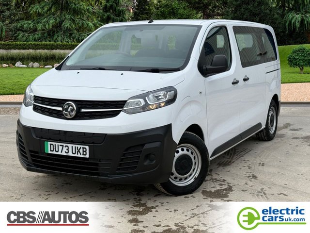 2023 VAUXHALL VIVARO LIFE ELECTRIC 50KWH COMBI MPV 5DR ELECTRIC AUTO MWB 9 SEAT, 7.4KW... photo