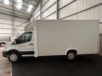 USED 2022 72 FORD TRANSIT 350 LOW LOADER LUTON 2.0 ECOBLUE 130PS FWD LEADER - NO VAT 