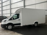 USED 2022 72 FORD TRANSIT 350 LOW LOADER LUTON 2.0 ECOBLUE 130PS FWD LEADER - NO VAT 