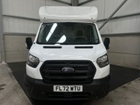 USED 2022 72 FORD TRANSIT 350 LOW LOADER LUTON 2.0 ECOBLUE 130PS FWD LEADER - NO VAT 