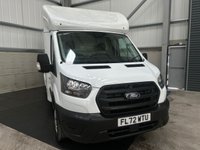 USED 2022 72 FORD TRANSIT 350 LOW LOADER LUTON 2.0 ECOBLUE 130PS FWD LEADER - NO VAT 