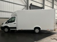 USED 2022 72 FORD TRANSIT 350 LOW LOADER LUTON 2.0 ECOBLUE 130PS FWD LEADER - NO VAT 