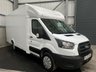 USED 2022 72 FORD TRANSIT 350 LOW LOADER LUTON 2.0 ECOBLUE 130PS FWD LEADER - NO VAT 