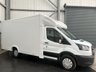 USED 2022 72 FORD TRANSIT 350 LOW LOADER LUTON 2.0 ECOBLUE 130PS FWD LEADER - NO VAT 