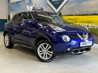 USED 2018 18 NISSAN JUKE 1.5 dCi Acenta SUV 5 Door Diesel Manual Blue Euro 6 1 Former Keeper +BLUETOOTH+REAR PARK SENSORS+