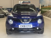 USED 2018 18 NISSAN JUKE 1.5 dCi Acenta SUV 5 Door Diesel Manual Blue Euro 6 1 Former Keeper +BLUETOOTH+REAR PARK SENSORS+