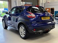 USED 2018 18 NISSAN JUKE 1.5 dCi Acenta SUV 5 Door Diesel Manual Blue Euro 6 1 Former Keeper +BLUETOOTH+REAR PARK SENSORS+