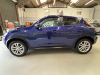 USED 2018 18 NISSAN JUKE 1.5 dCi Acenta SUV 5 Door Diesel Manual Blue Euro 6 1 Former Keeper +BLUETOOTH+REAR PARK SENSORS+