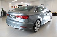 USED 2019 69 AUDI A3 1.0 TFSI 30 S line Saloon 4dr Petrol Manual Euro 6 (s/s) (116 ps) ***SATNAV & CRUISE CONTROL***BLUETOOTH & DAB RADIO***CLIMATE CONTROL HALF LEATHER & LED AUTO HEADLIGHTS***AUDI DRIVE SELECT***AUDI SERVICE HISTORY***