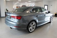 USED 2019 69 AUDI A3 1.0 TFSI 30 S line Saloon 4dr Petrol Manual Euro 6 (s/s) (116 ps) ***SATNAV & CRUISE CONTROL***BLUETOOTH & DAB RADIO***CLIMATE CONTROL HALF LEATHER & LED AUTO HEADLIGHTS***AUDI DRIVE SELECT***AUDI SERVICE HISTORY***