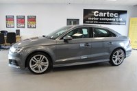 USED 2019 69 AUDI A3 1.0 TFSI 30 S line Saloon 4dr Petrol Manual Euro 6 (s/s) (116 ps) ***SATNAV & CRUISE CONTROL***BLUETOOTH & DAB RADIO***CLIMATE CONTROL HALF LEATHER & LED AUTO HEADLIGHTS***AUDI DRIVE SELECT***AUDI SERVICE HISTORY***