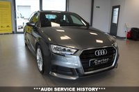 USED 2019 69 AUDI A3 1.0 TFSI 30 S line Saloon 4dr Petrol Manual Euro 6 (s/s) (116 ps) ***SATNAV & CRUISE CONTROL***BLUETOOTH & DAB RADIO***CLIMATE CONTROL HALF LEATHER & LED AUTO HEADLIGHTS***AUDI DRIVE SELECT***AUDI SERVICE HISTORY***