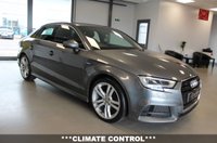 USED 2019 69 AUDI A3 1.0 TFSI 30 S line Saloon 4dr Petrol Manual Euro 6 (s/s) (116 ps) ***SATNAV & CRUISE CONTROL***BLUETOOTH & DAB RADIO***CLIMATE CONTROL HALF LEATHER & LED AUTO HEADLIGHTS***AUDI DRIVE SELECT***AUDI SERVICE HISTORY***