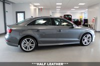 USED 2019 69 AUDI A3 1.0 TFSI 30 S line Saloon 4dr Petrol Manual Euro 6 (s/s) (116 ps) ***SATNAV & CRUISE CONTROL***BLUETOOTH & DAB RADIO***CLIMATE CONTROL HALF LEATHER & LED AUTO HEADLIGHTS***AUDI DRIVE SELECT***AUDI SERVICE HISTORY***