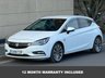 USED 2019 19 VAUXHALL ASTRA 1.4i Turbo Griffin Hatchback 5dr Petrol Manual Euro 6 (150 ps) MAIN DEALER SERVICE HISTORY!