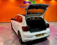 USED 2019 69 VOLKSWAGEN POLO 1.0 TSI GPF R-Line Hatchback 5dr Petrol Manual Euro 6 (s/s) (115 ps) 17" Alloys (&pound;450). Pure White.