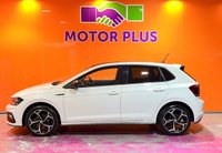 USED 2019 69 VOLKSWAGEN POLO 1.0 TSI GPF R-Line Hatchback 5dr Petrol Manual Euro 6 (s/s) (115 ps) 17" Alloys (&pound;450). Pure White.