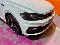 USED 2019 69 VOLKSWAGEN POLO 1.0 TSI GPF R-Line Hatchback 5dr Petrol Manual Euro 6 (s/s) (115 ps) 17" Alloys (&pound;450). Pure White.