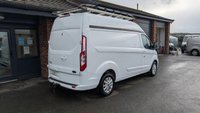 USED 2021 21 FORD TRANSIT CUSTOM 2.0 300 EcoBlue Limited Panel Van 5dr Diesel Manual L2 H2 Euro 6 (s/s) (130 ps) *** ROOF RACK - AIR CON - HEATED SEATS - PARKING SENSORS ***