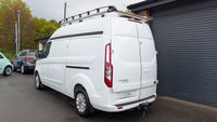 USED 2021 21 FORD TRANSIT CUSTOM 2.0 300 EcoBlue Limited Panel Van 5dr Diesel Manual L2 H2 Euro 6 (s/s) (130 ps) *** ROOF RACK - AIR CON - HEATED SEATS - PARKING SENSORS ***