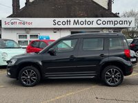 USED 2014 64 SKODA YETI 2.0 TDI Black Edition SUV 5dr Diesel Manual 4WD Euro 5 (140 ps) Navigation system, Rear parking sensors
