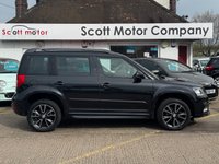 USED 2014 64 SKODA YETI 2.0 TDI Black Edition SUV 5dr Diesel Manual 4WD Euro 5 (140 ps) Navigation system, Rear parking sensors