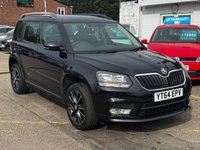 USED 2014 64 SKODA YETI 2.0 TDI Black Edition SUV 5dr Diesel Manual 4WD Euro 5 (140 ps) Navigation system, Rear parking sensors