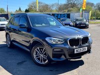 USED 2021 21 BMW X3 2.0 30e 12kWh M Sport SUV 5dr Petrol Plug-in Hybrid Auto xDrive Euro 6 (s/s) (292 ps) FULL BMW SERVICE HISTORY,