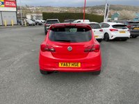 USED 2017 67 VAUXHALL CORSA 1.4i Turbo Red Edition Hatchback 3dr Petrol Manual Euro 6 (s/s) (150 ps) 