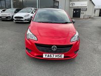 USED 2017 67 VAUXHALL CORSA 1.4i Turbo Red Edition Hatchback 3dr Petrol Manual Euro 6 (s/s) (150 ps) 