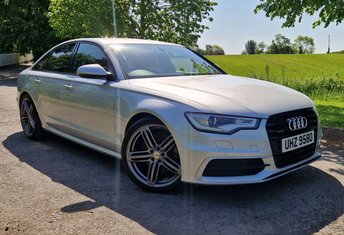 2013 AUDI A6 SALOON 3.0 TDI V6 S line Saloon 4dr Diesel S Tronic quattro Euro 5 (s/s) (245 ps) &pound;9440.00