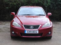 USED 2011 11 LEXUS IS 2.2 200d SE-I Saloon 4dr Diesel Manual Euro 5 (150 ps) www.suffolkcarcentre.co.uk - Located at Ilketshall