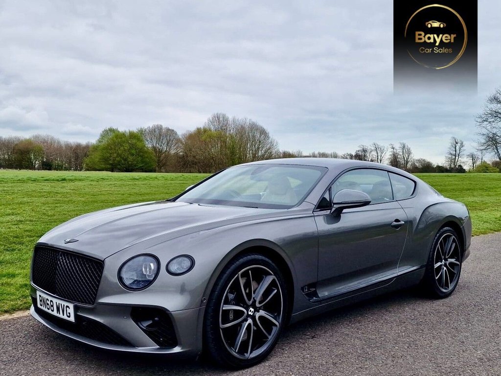 USED 2019 68 BENTLEY CONTINENTAL 6.0 W12 GT Coupe 2dr Petrol Auto 4WD Euro 6 (635 ps) FINANCE AVAILABLE