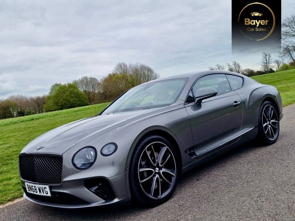 USED 2019 68 BENTLEY CONTINENTAL 6.0 W12 GT Coupe 2dr Petrol Auto 4WD Euro 6 (635 ps) FINANCE AVAILABLE