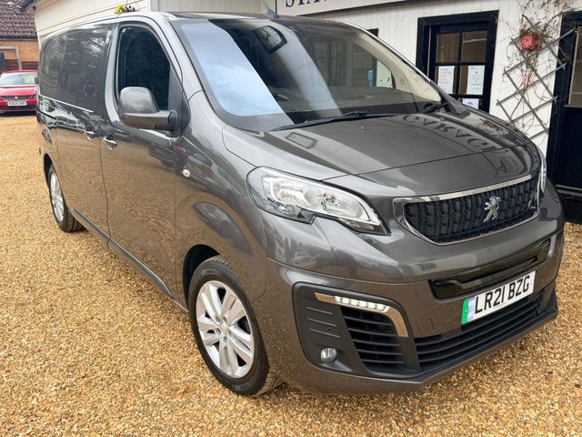2021 PEUGEOT EXPERT E 1200 75KWH ASPHALT STANDARD PANEL VAN 6DR ELECTRIC AUTO MWB 136... photo