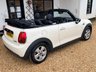 USED 2019 69 MINI CONVERTIBLE 1.5 Cooper Classic Convertible 2dr Petrol Manual Euro 6 (s/s) (136 ps) 1 Former Keeper, Euro6 - ULEZ Free, Service History