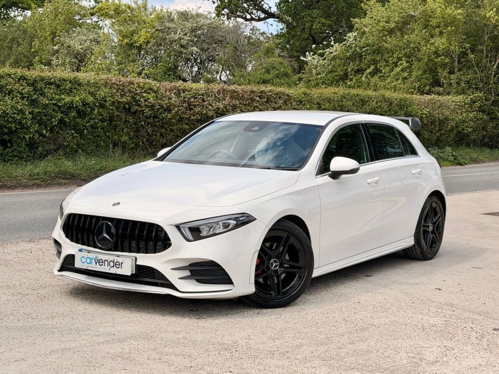 USED 2019 19 MERCEDES-BENZ A-CLASS 1.3 A200 AMG Line Hatchback 5dr Petrol Manual Euro 6 (s/s) (163 ps) 5 Services|Camera|NaV|Cruise|Half Leather Seats|Lane Assist|