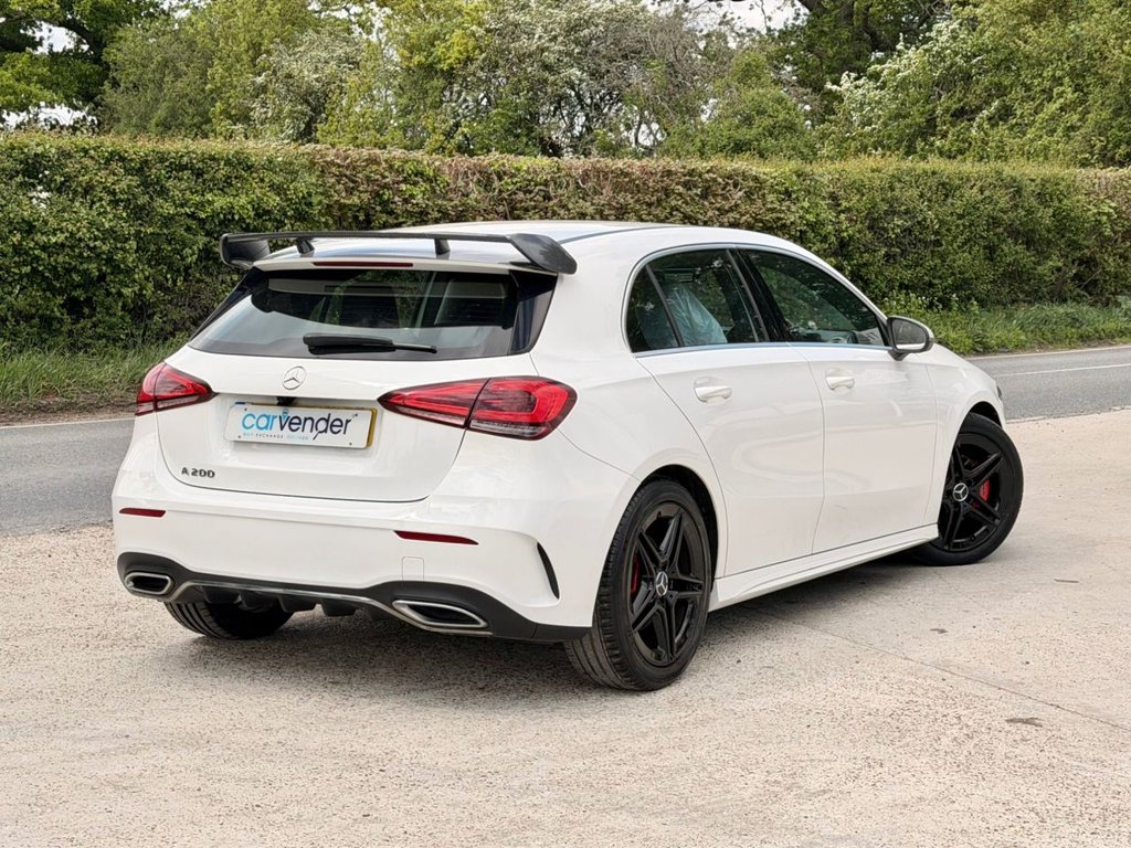 USED 2019 19 MERCEDES-BENZ A-CLASS 1.3 A200 AMG Line Hatchback 5dr Petrol Manual Euro 6 (s/s) (163 ps) 5 Services|Camera|NaV|Cruise|Half Leather Seats|Lane Assist|