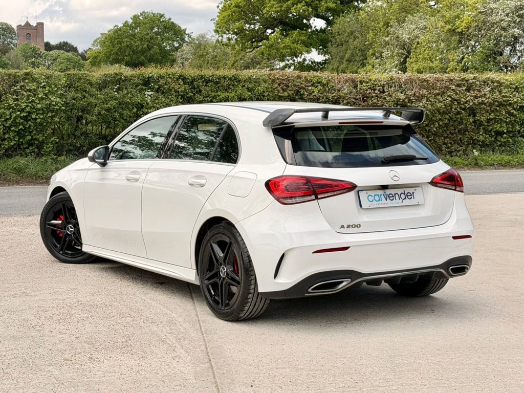 USED 2019 19 MERCEDES-BENZ A-CLASS 1.3 A200 AMG Line Hatchback 5dr Petrol Manual Euro 6 (s/s) (163 ps) 5 Services|Camera|NaV|Cruise|Half Leather Seats|Lane Assist|