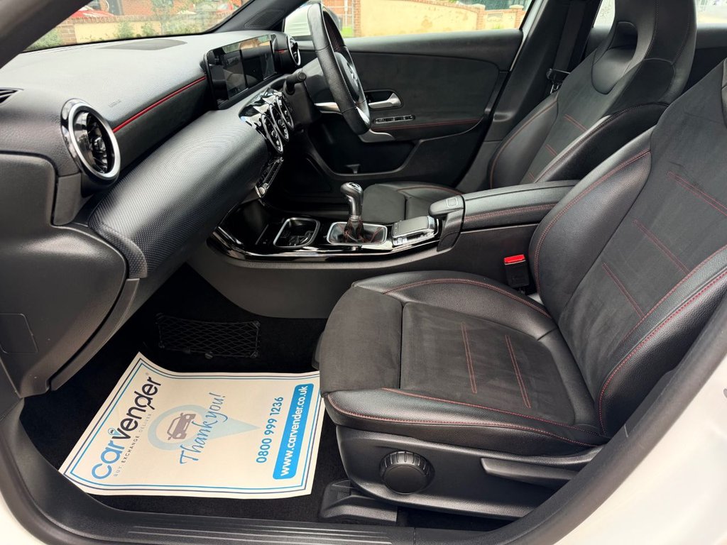 USED 2019 19 MERCEDES-BENZ A-CLASS 1.3 A200 AMG Line Hatchback 5dr Petrol Manual Euro 6 (s/s) (163 ps) 5 Services|Camera|NaV|Cruise|Half Leather Seats|Lane Assist|