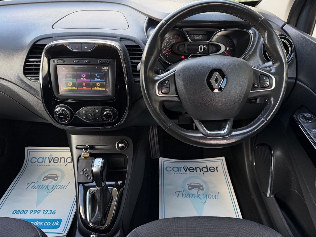 USED 2016 66 RENAULT CAPTUR 1.2 TCe ENERGY Dynamique S Nav SUV 5dr Petrol Auto Euro 6 (s/s) (120 ps) 7 Services|R.Sensor|NaV|Cruise Control