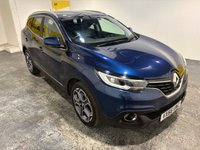 USED 2016 66 RENAULT KADJAR 1.6 dCi Dynamique S Nav SUV 5dr Diesel Manual Euro 6 (s/s) (130 ps) LOW TAX , HALF LEATHER, FRONT AND REAR PARKING SENSORS,CLIMATE CONTROL,PRIVACY GLASS,