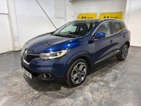 USED 2016 66 RENAULT KADJAR 1.6 dCi Dynamique S Nav SUV 5dr Diesel Manual Euro 6 (s/s) (130 ps) LOW TAX , HALF LEATHER, FRONT AND REAR PARKING SENSORS,CLIMATE CONTROL,PRIVACY GLASS,